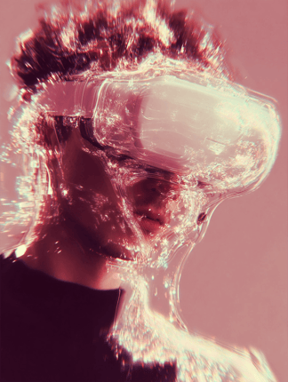 Futuristic VR Portrait